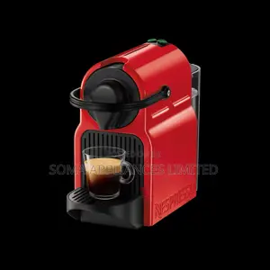 Nespresso Inissia Ruby Red Espresso Coffee Machine