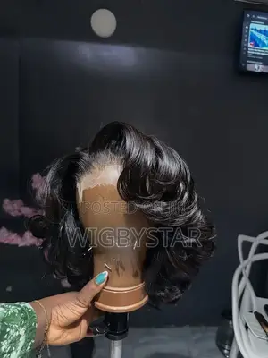 Luxury Bouncy Bob Wig – Soft Curls Full Volume