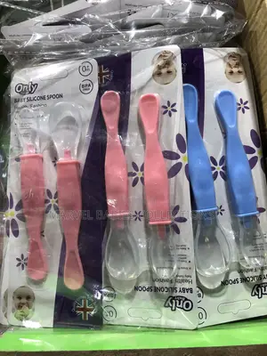 Baby 2 In1 Silicon Spoon