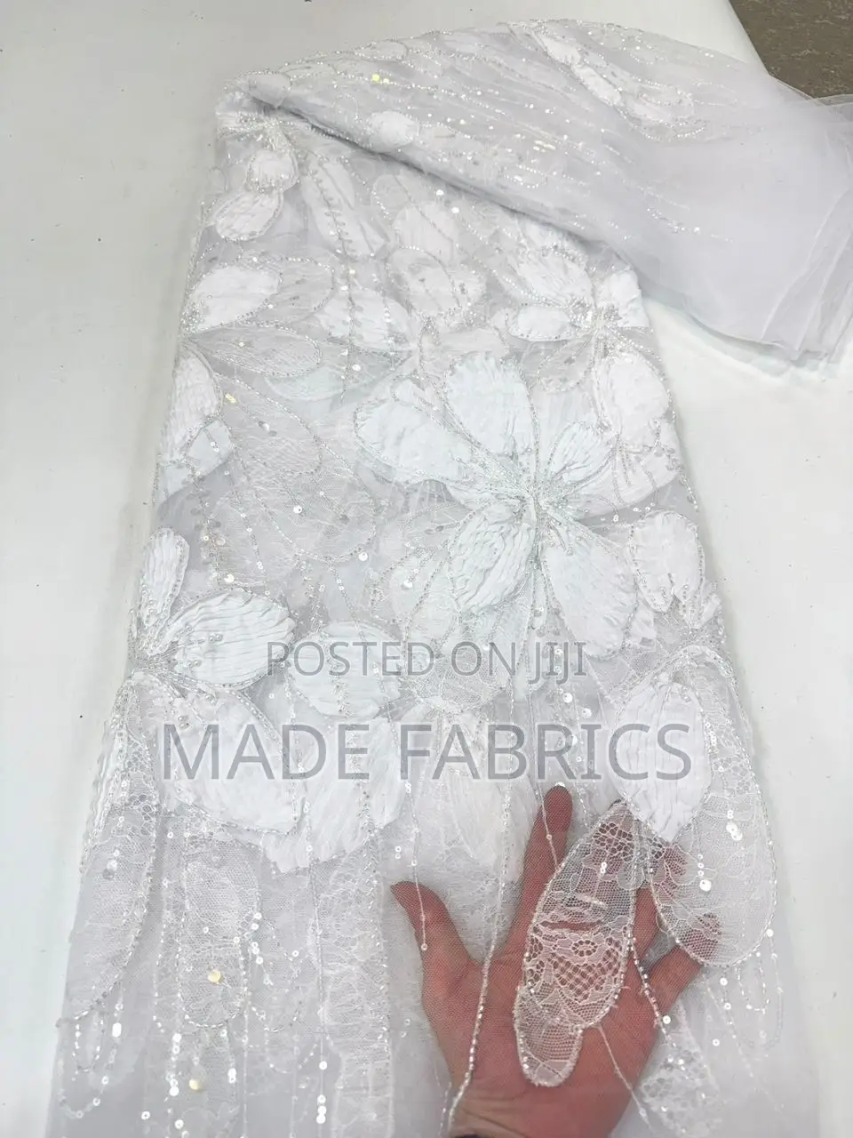 Luxury Handbeaded Tulle Lace