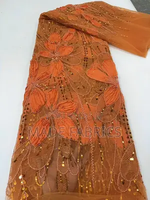 Luxury Handbeaded Tulle Lace