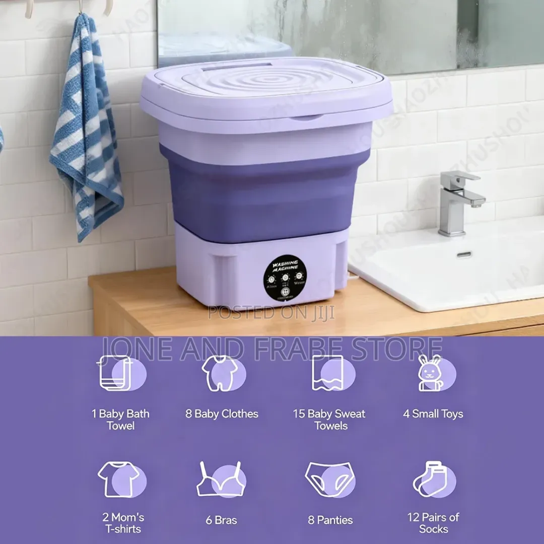 11l Foldable Mini Washing Machine