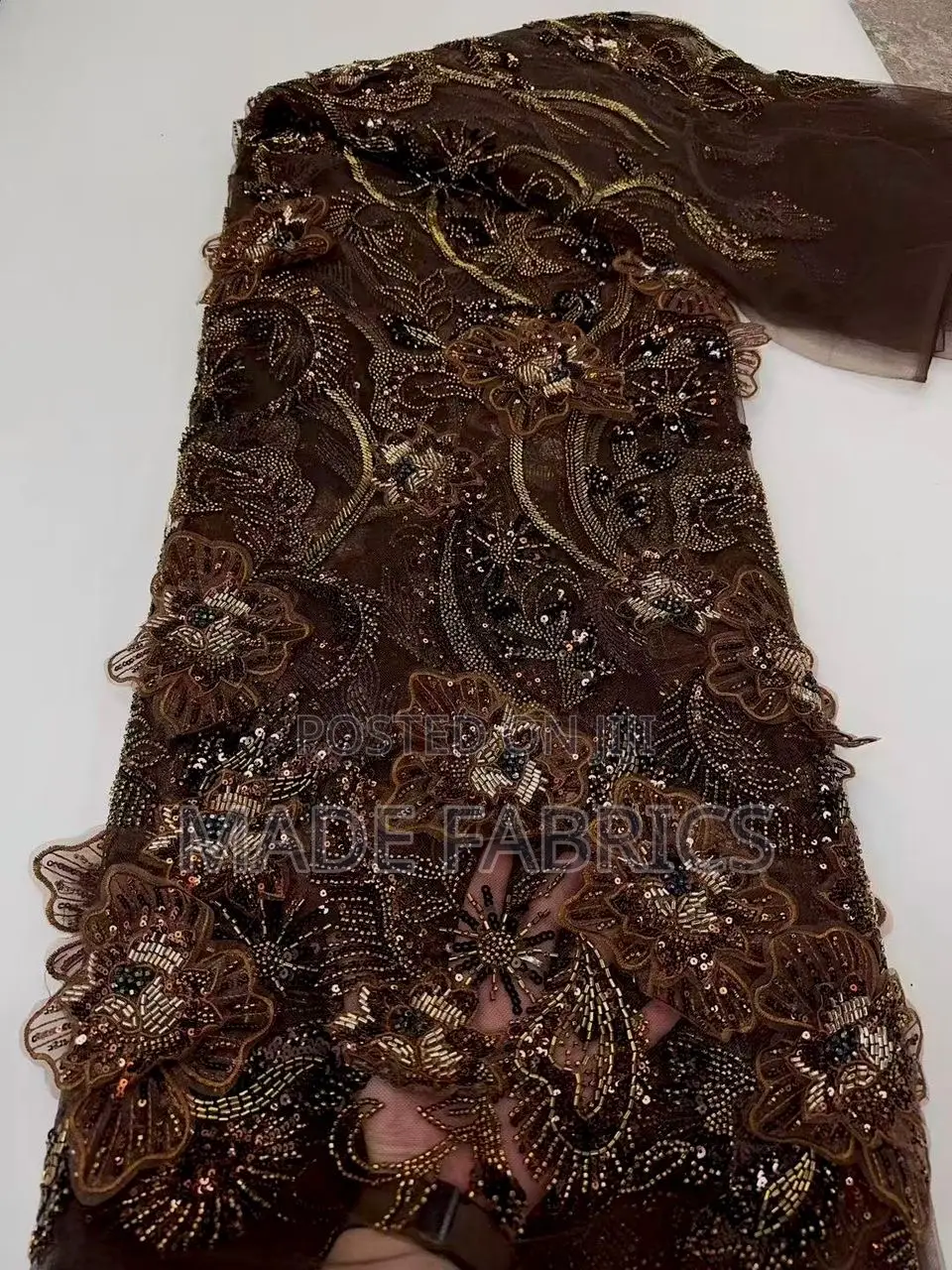 Luxury Handbeaded 3d Lace