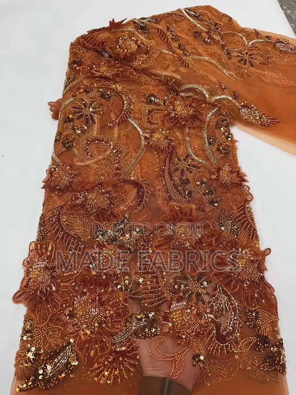 Luxury Handbeaded 3d Lace