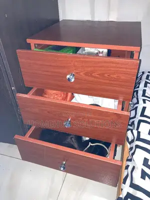 Side Table With Drawers