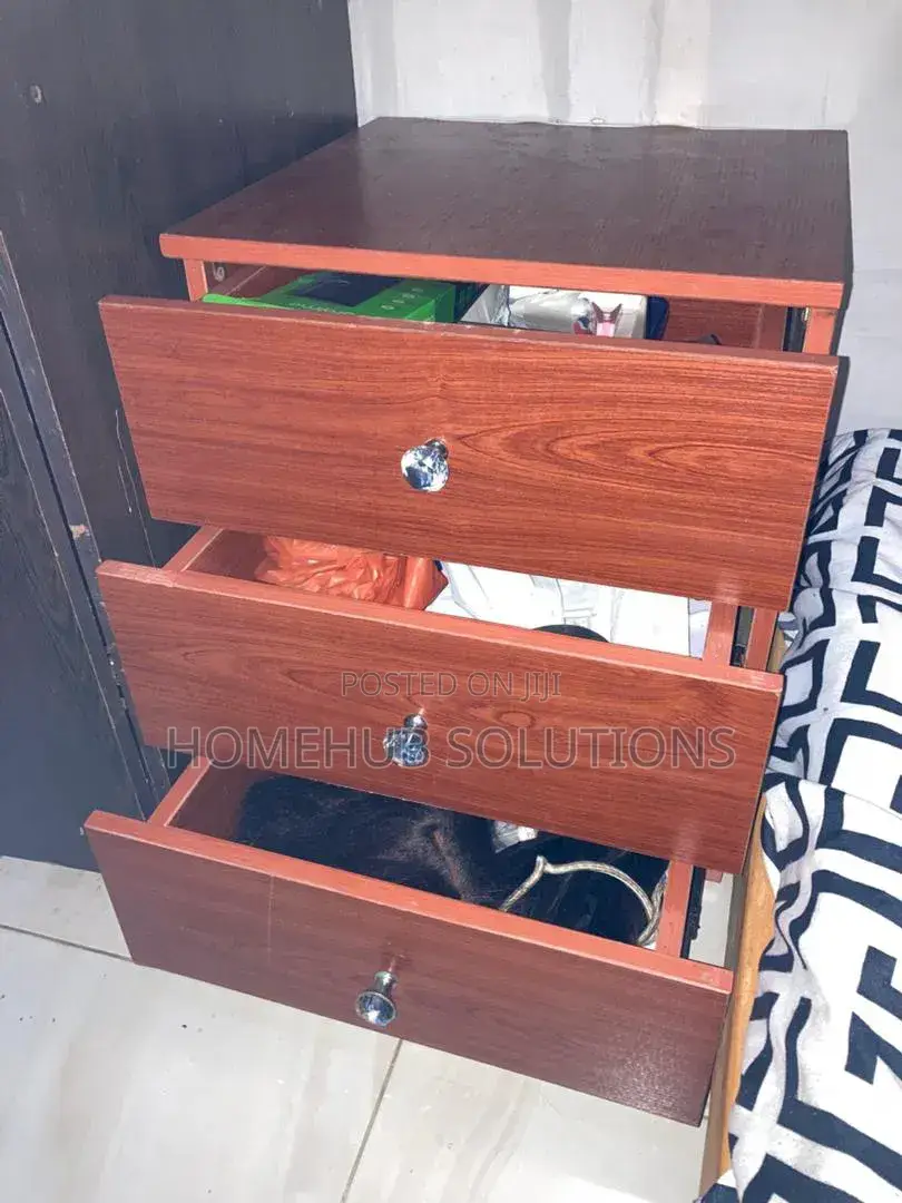 Side Table With Drawers
