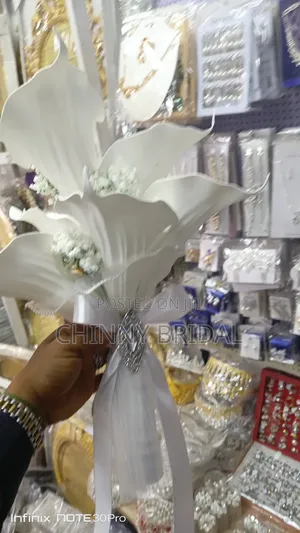 Lily Baby Breath Bouquet