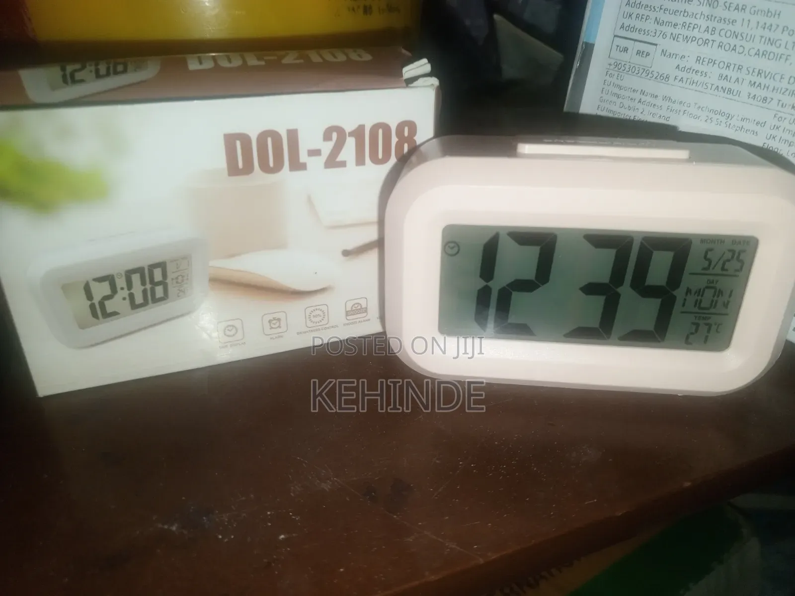 Mini Digital Alarm Clock