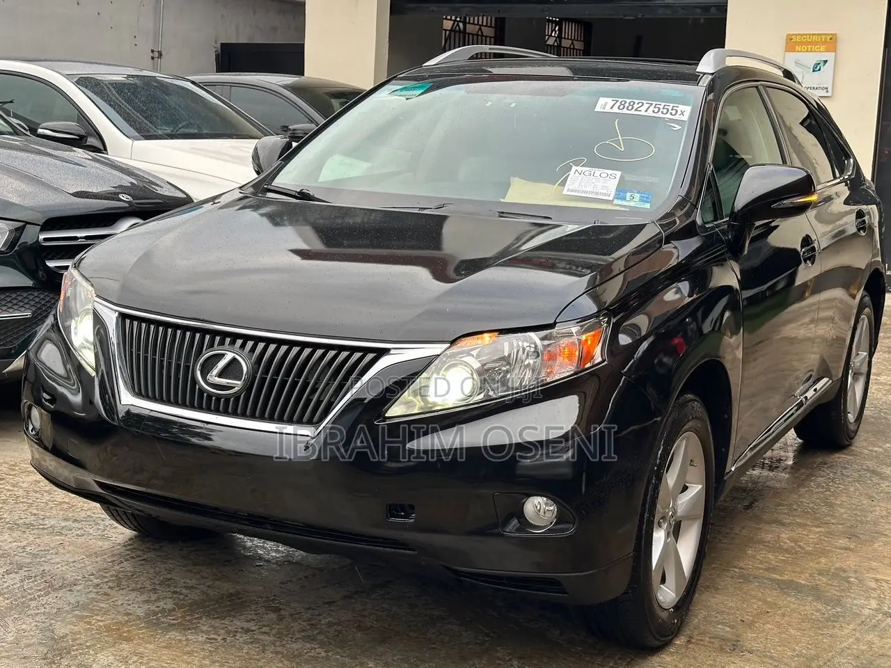 Lexus RX 350 2011 Black