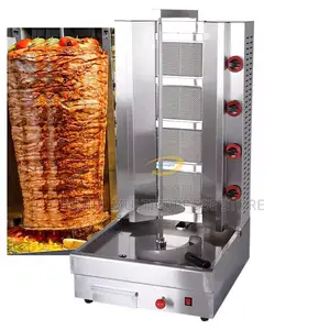 Shawarma Machine Gas Operated 4 Burner Capacity 15 Kg
