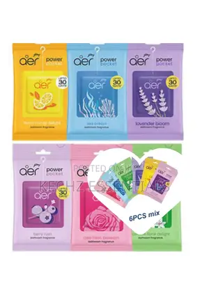 Aer Air Freshener Mix Pack (6 Pieces) – Assorted Fragrances