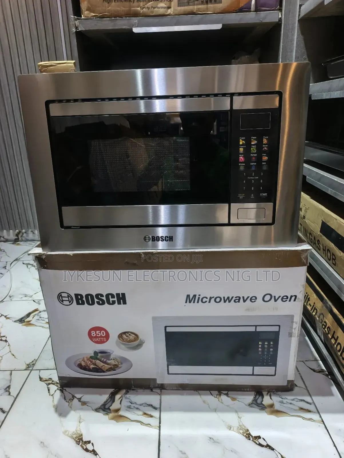 Quality Bosch Built-in Cabinet Automatic Digital Control Microwave 25l