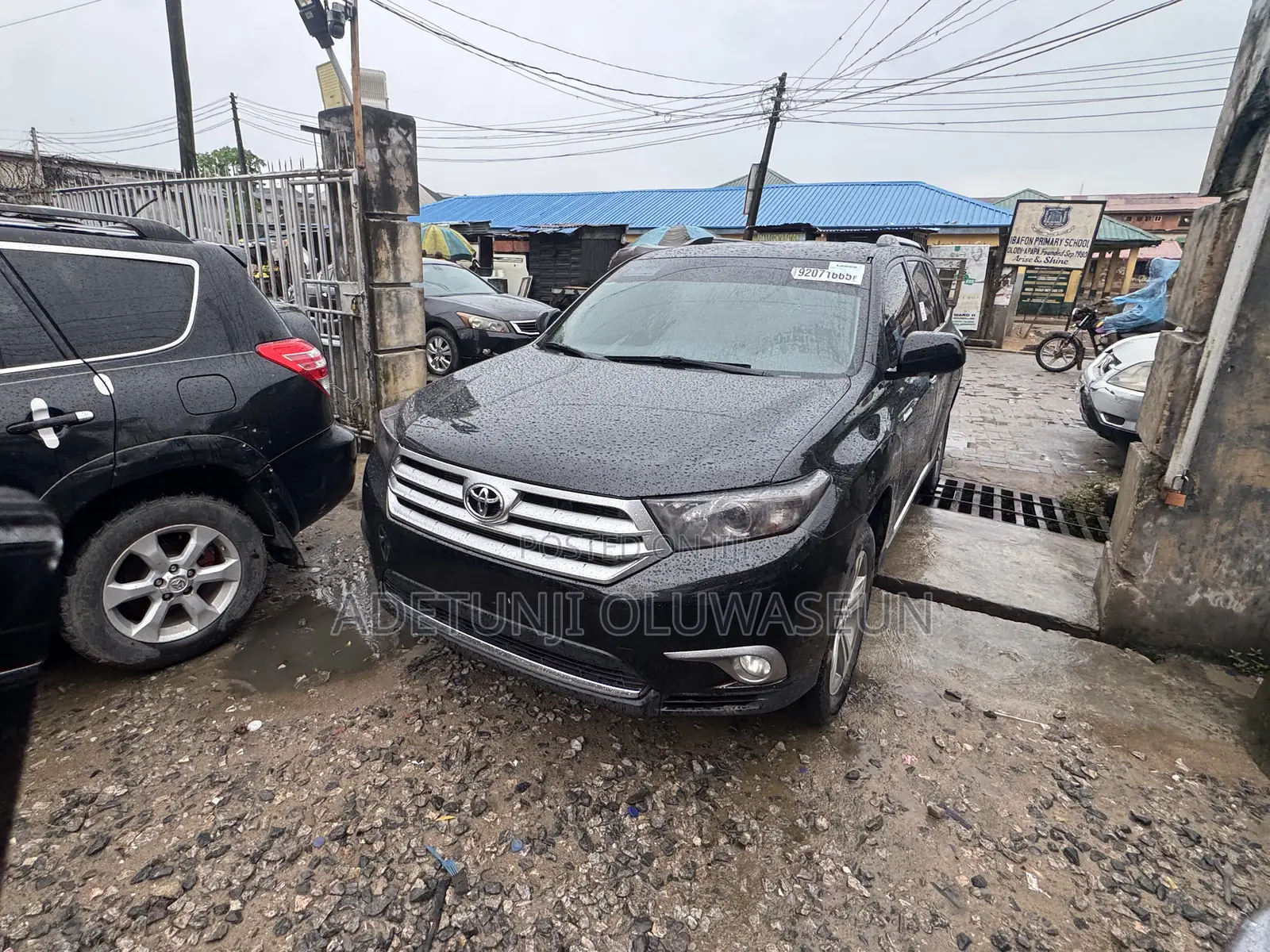 Toyota Highlander Limited 2011 Black