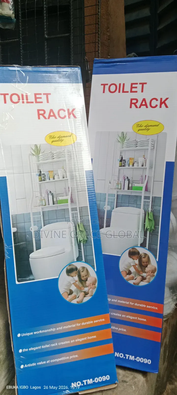 Toilet Rack