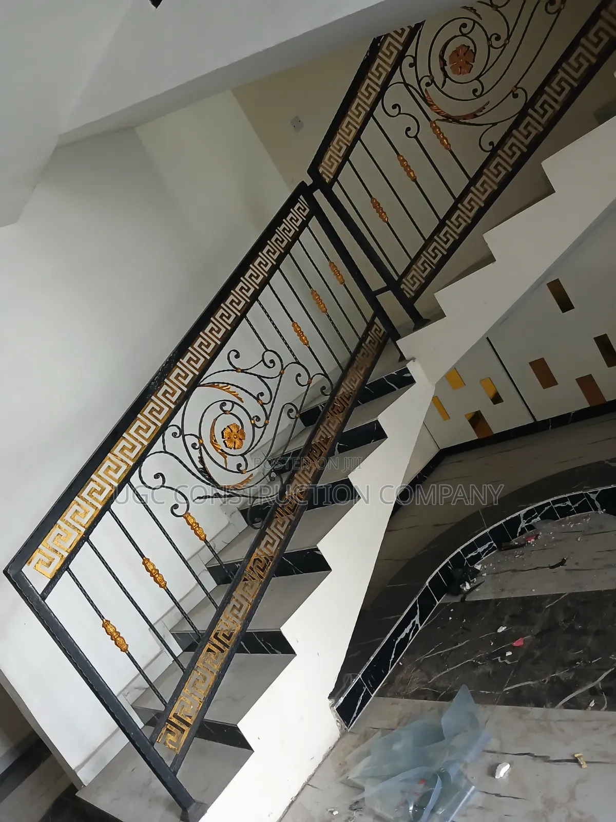 Wrought Iron Step Case