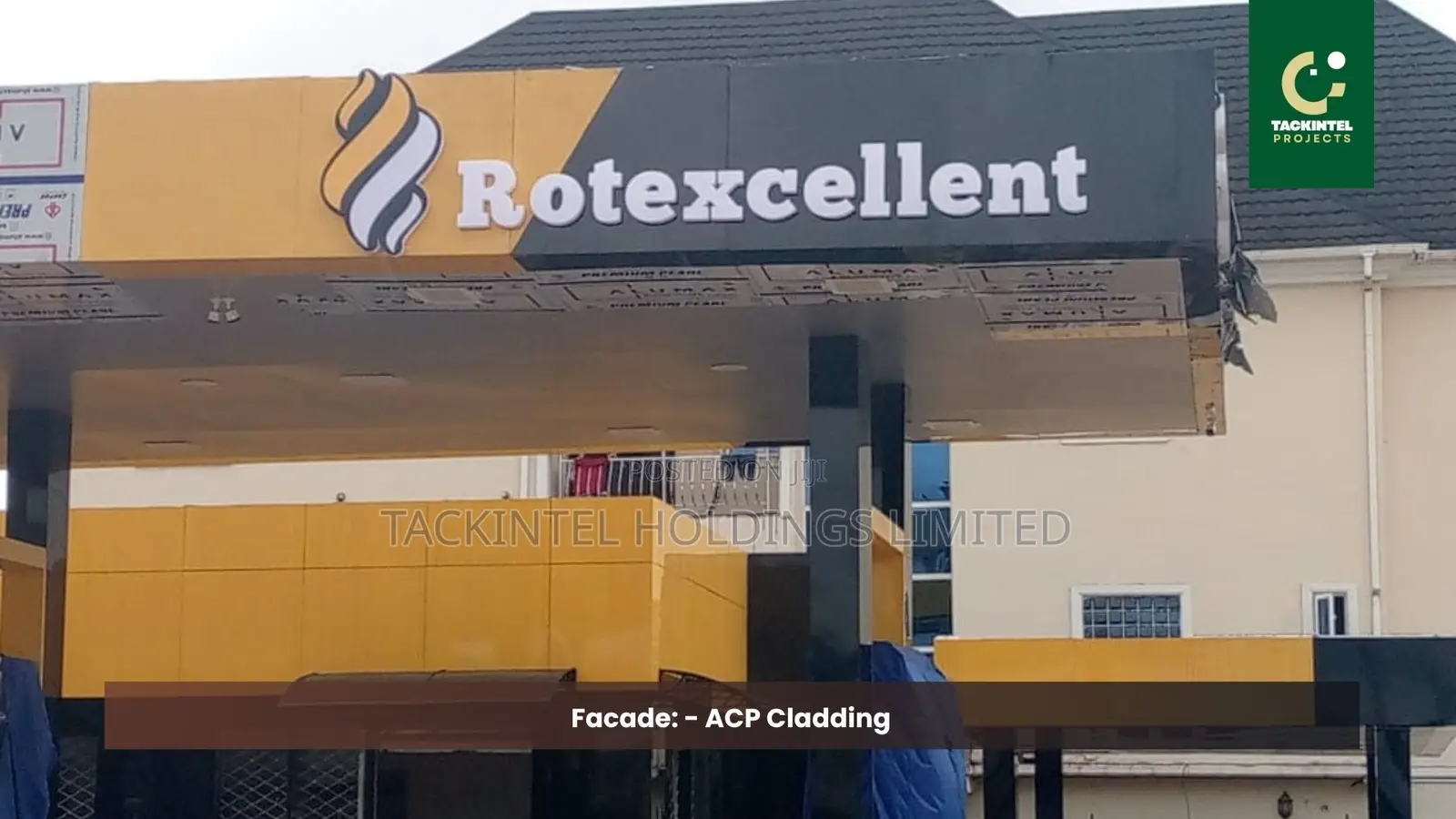 Filling Station Canopy Acp (Alucobond) Cladding