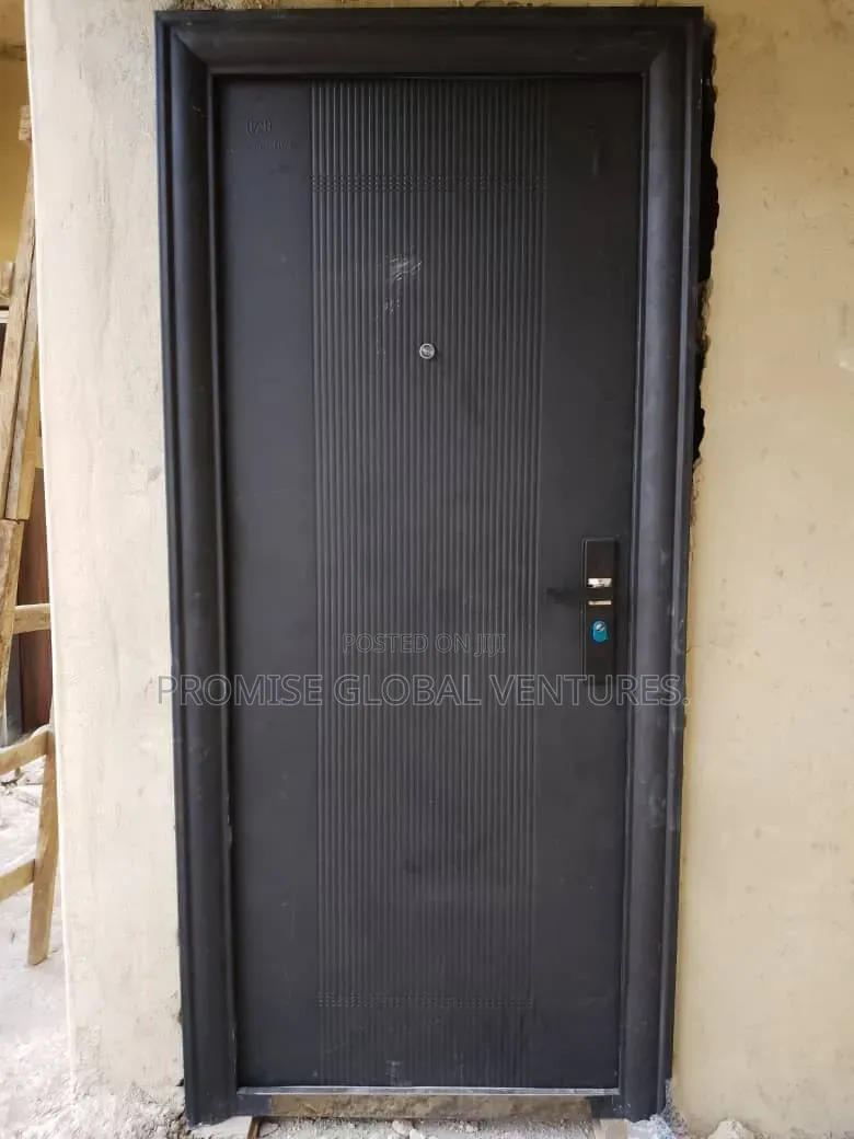 Black Steel Door