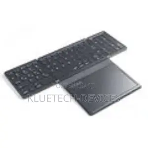 B055 Ergonomic Wireless Rechargeable Folding Keyboard Bt Touchpad