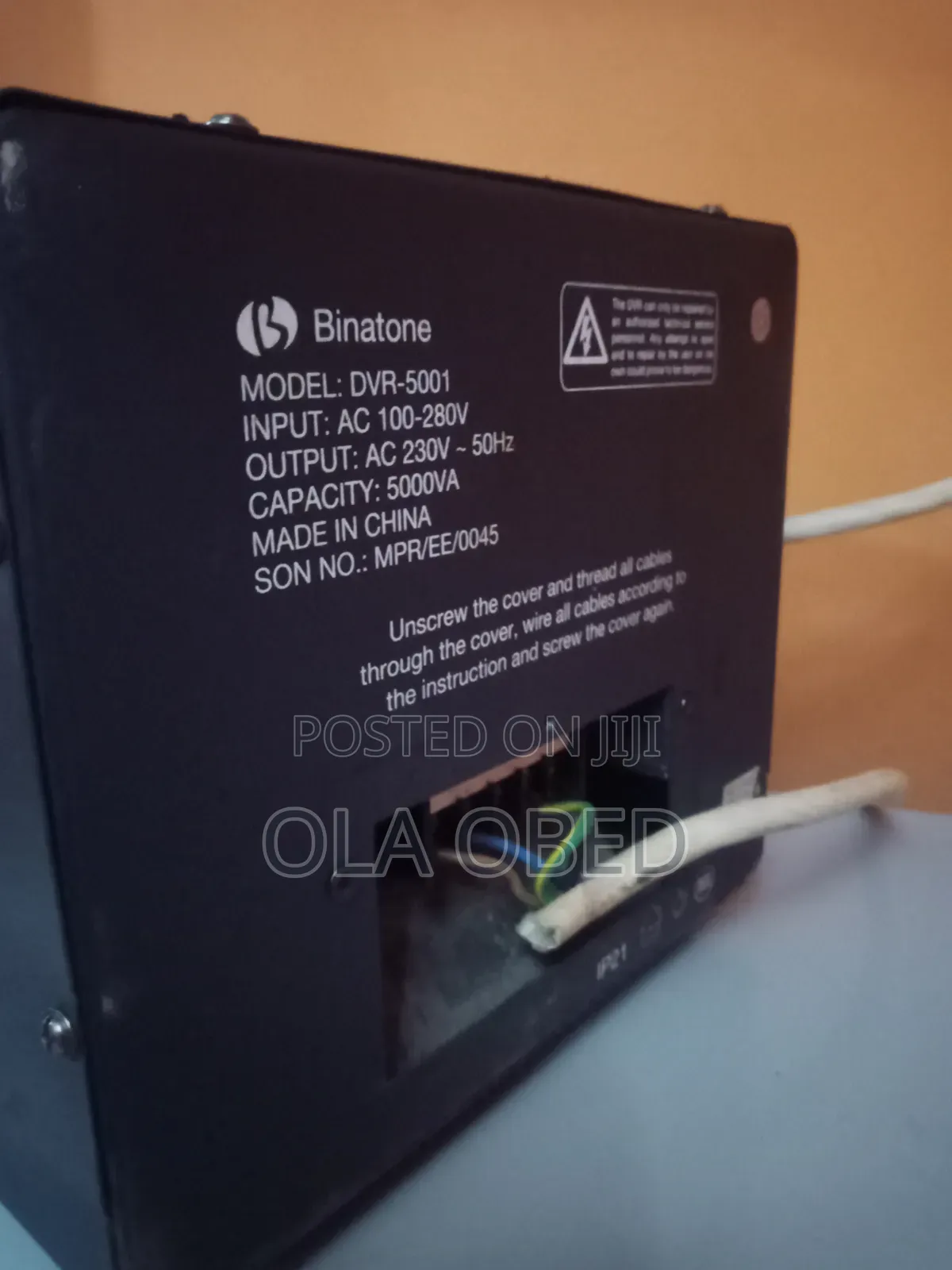 Binatone Digital Stabilizer 5000va