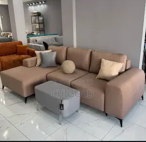 "Luxury 7-Seater Sofa - Brand New - Delivery Available in Lagos"