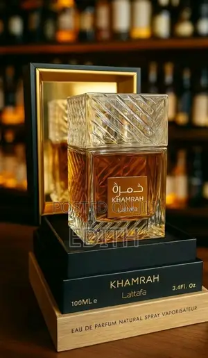 Khamrah Perfume by Lattafa – Sweet Gourmand Unisex Scent (100ml)