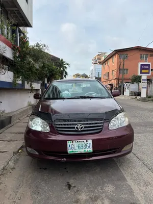 Toyota Corolla Sedan 2003 Burgundy
