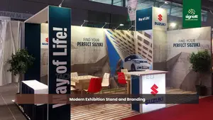 Modern Exhibition Stand And Branding