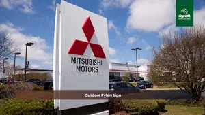 Outdoor Pylon Sign