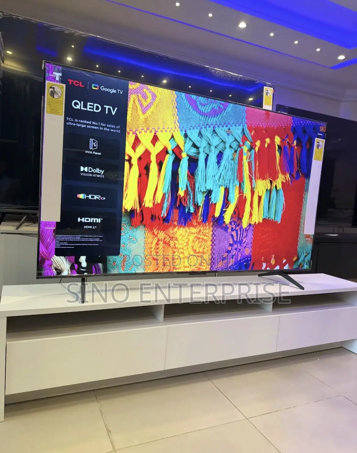 TCL 75 Inches Qled Google Smart Tv | 75p7k