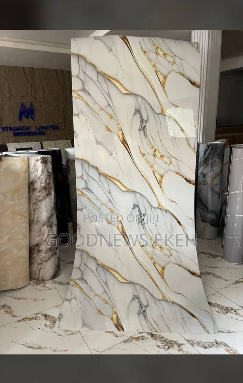 Marble Wall Sticker Waterproof PVC