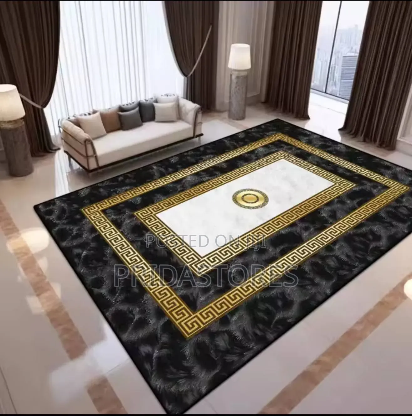 Modern Center Rug