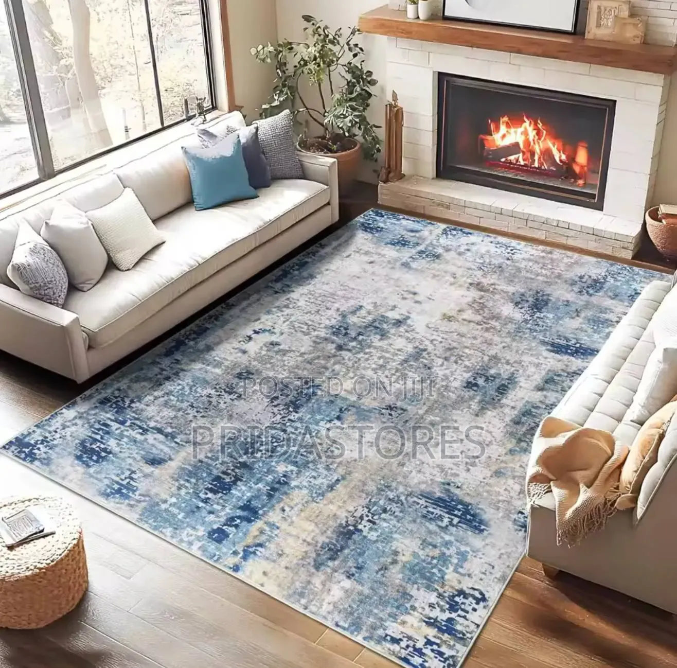 Modern Center Rug