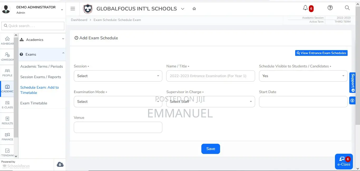 Get a Standard School Management System and a Website for Your School