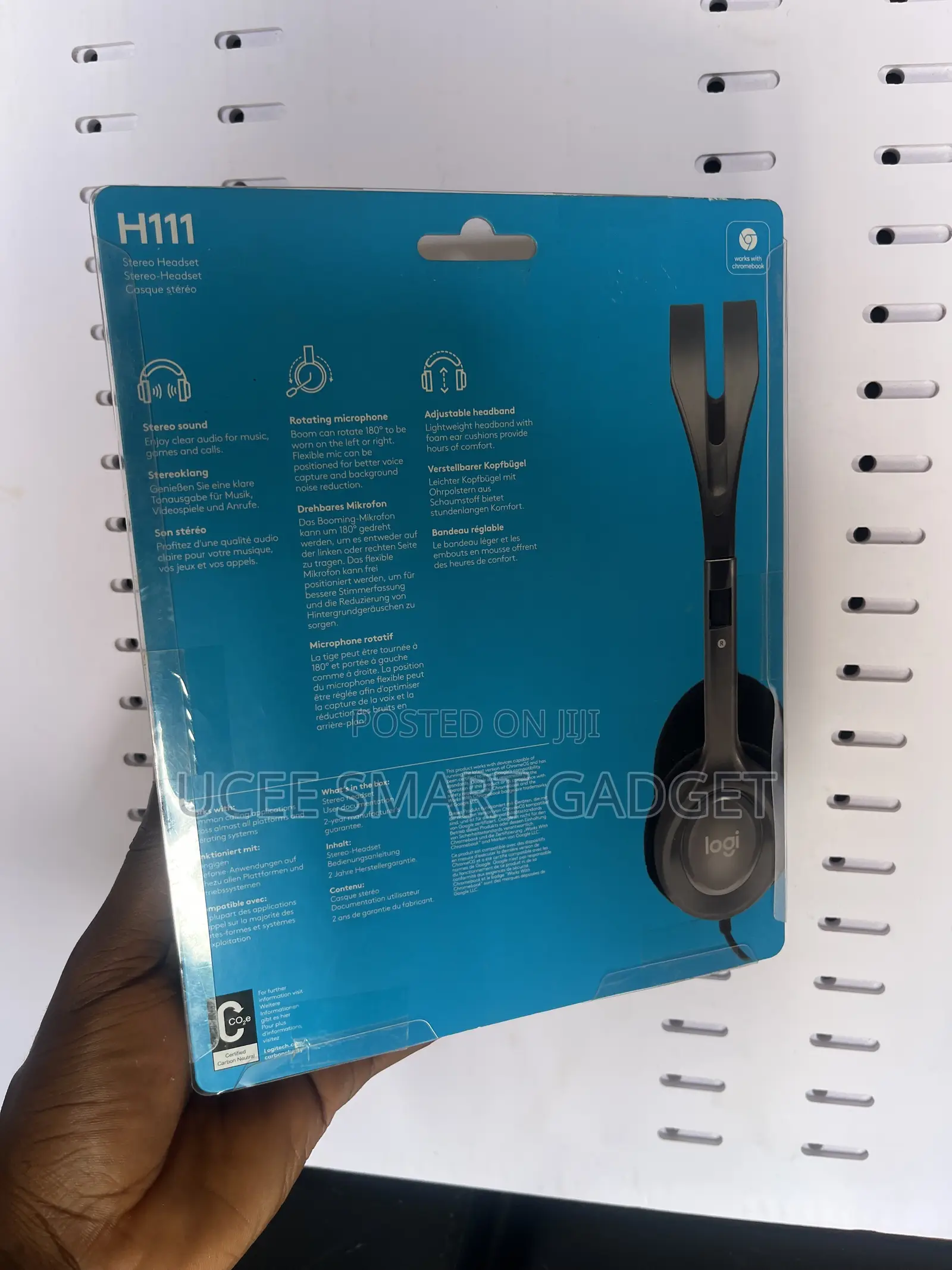 Logitech Headphone With Microphone