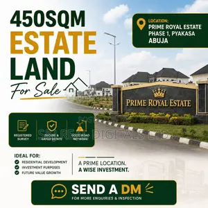 450 Sqm Estate Land For Sale