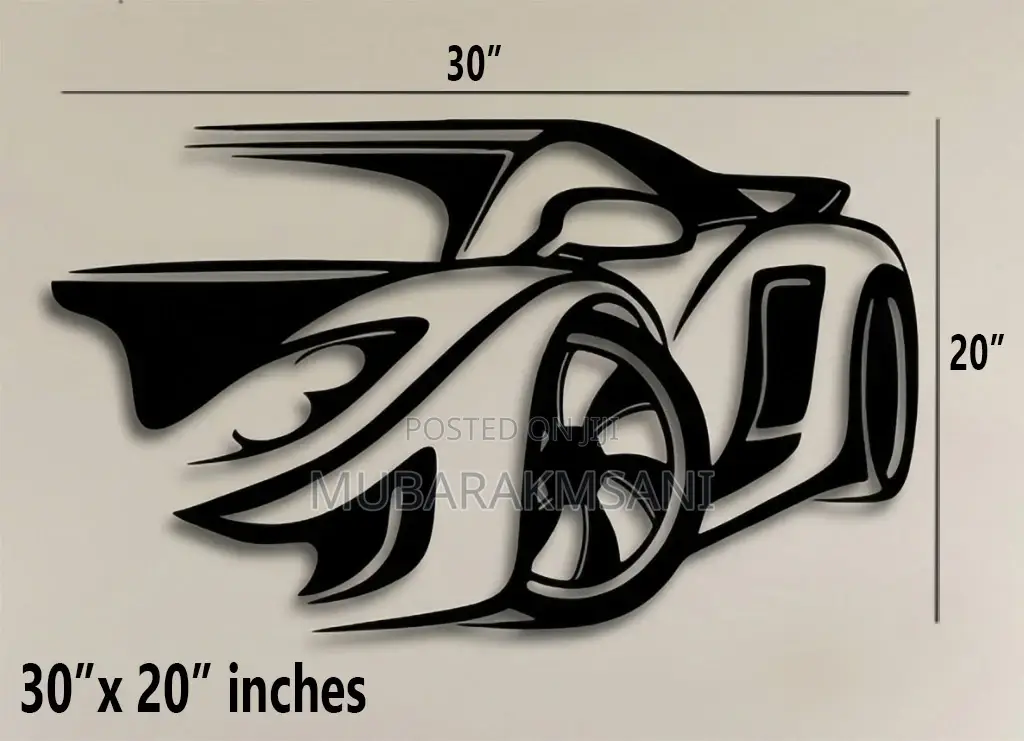 Ferarri Wall 3d Art