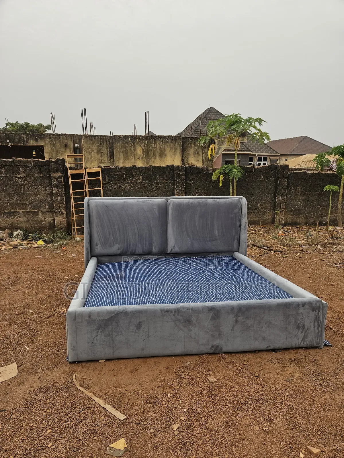 6 by 6 Quality Padded Bedframe