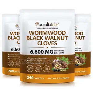 Wormwood + Black Walnut + Cloves (Liver Wellness)