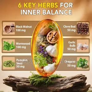 Wormwood + Black Walnut + Cloves (Liver Wellness)