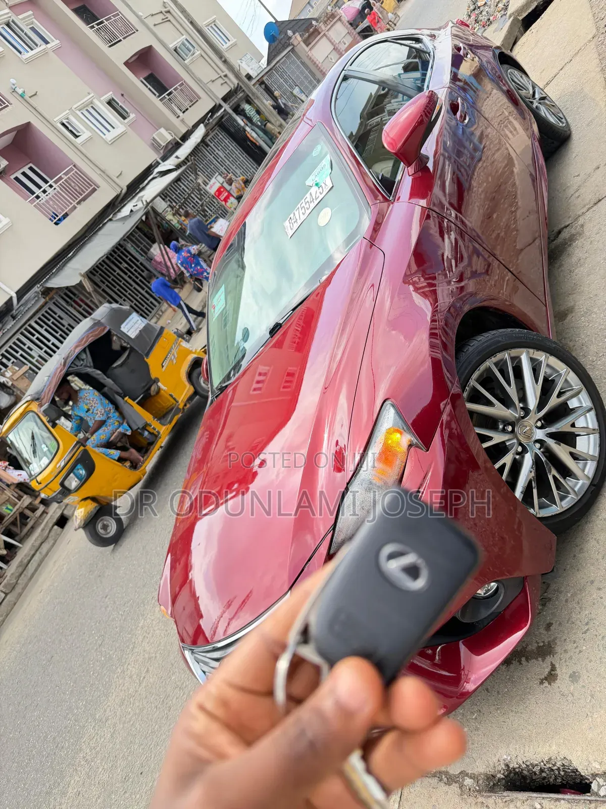 Lexus IS 250 2015 Red