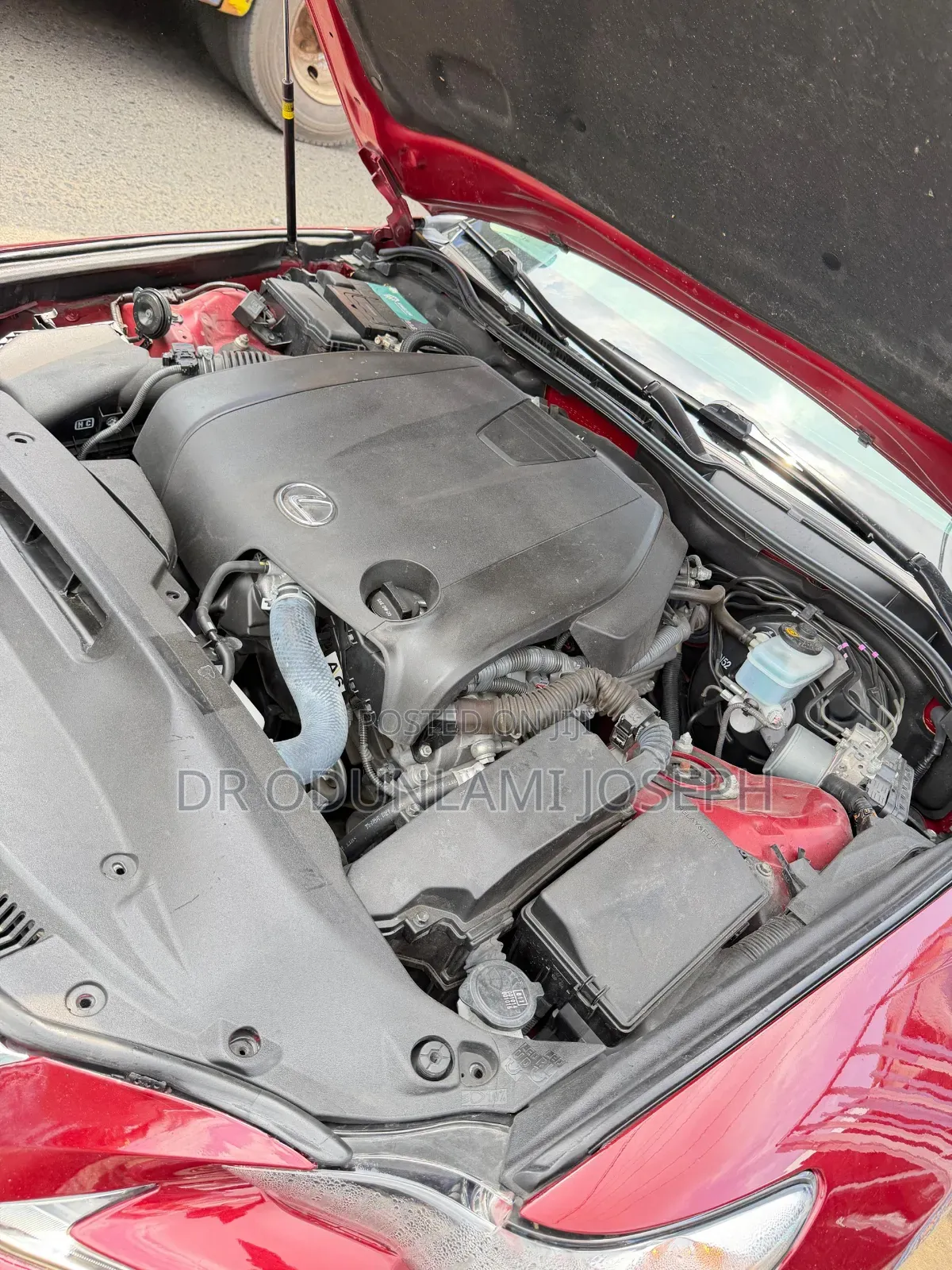 Lexus IS 250 2015 Red