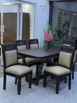 Best Quality Wooden Dining Table Sets 6 Seaters