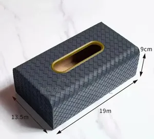 Leather Tissue Box