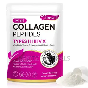 Multi Collagen Peptides Types I III v X (454g)