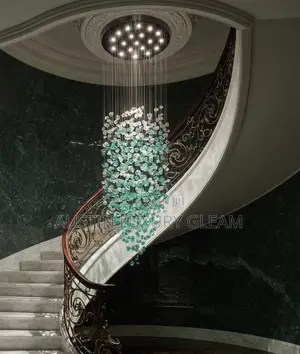 600mm Green Stone Luxury Chandeliers