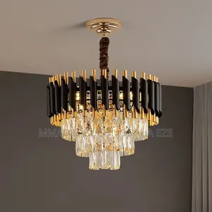 Luxury Chandelier for Living Room - E14 Bulb