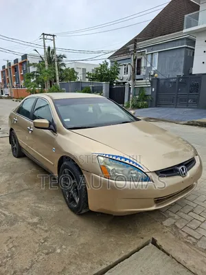 Honda Accord 2.4 Type S Automatic 2004 Gold