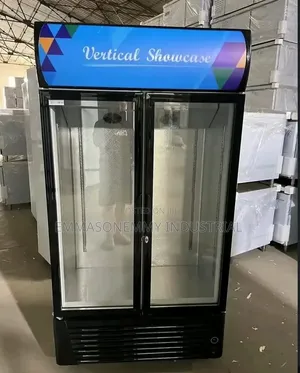 Double Door Vertical Display Chiller
