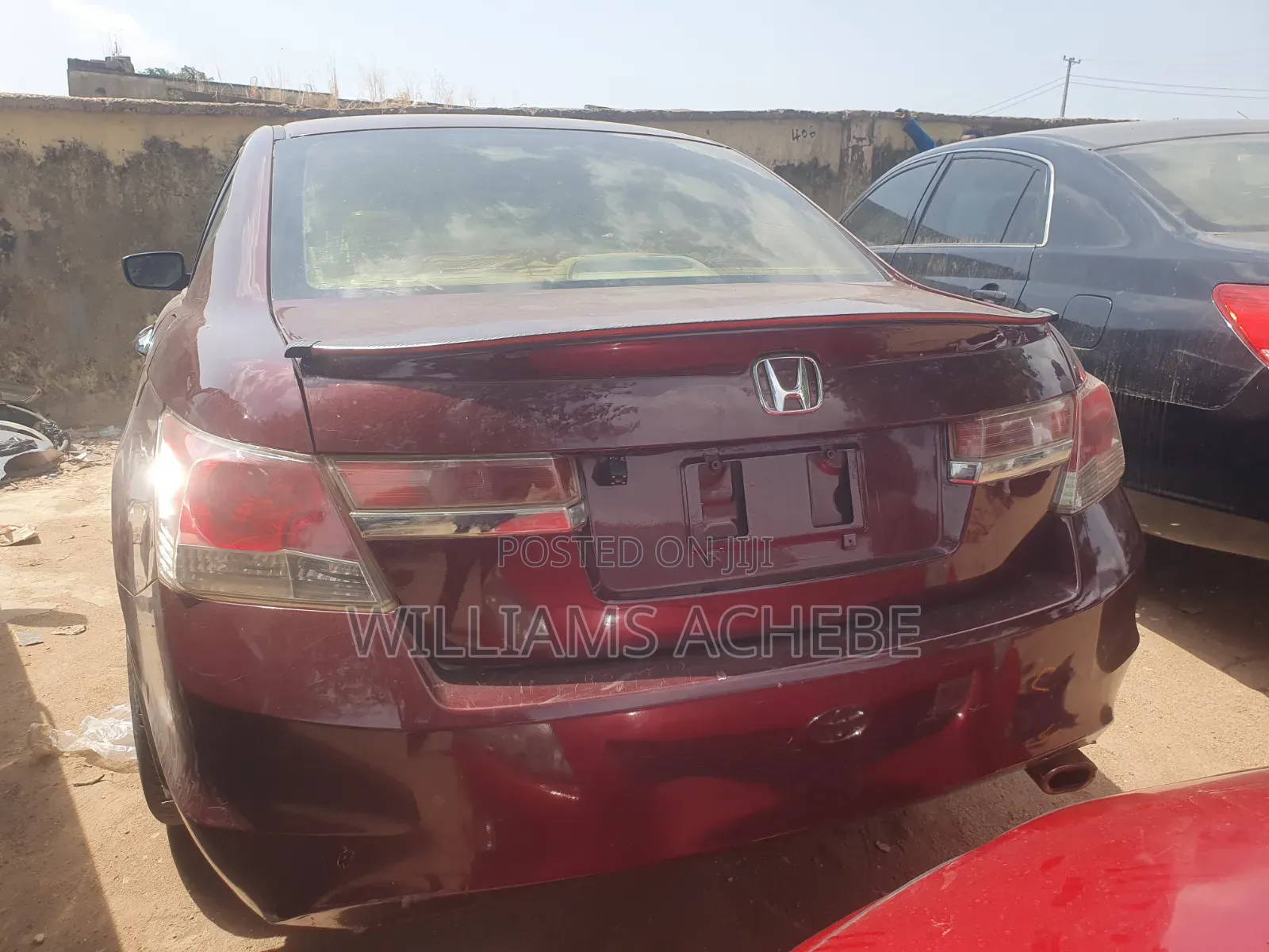 Honda Accord 2008 Red
