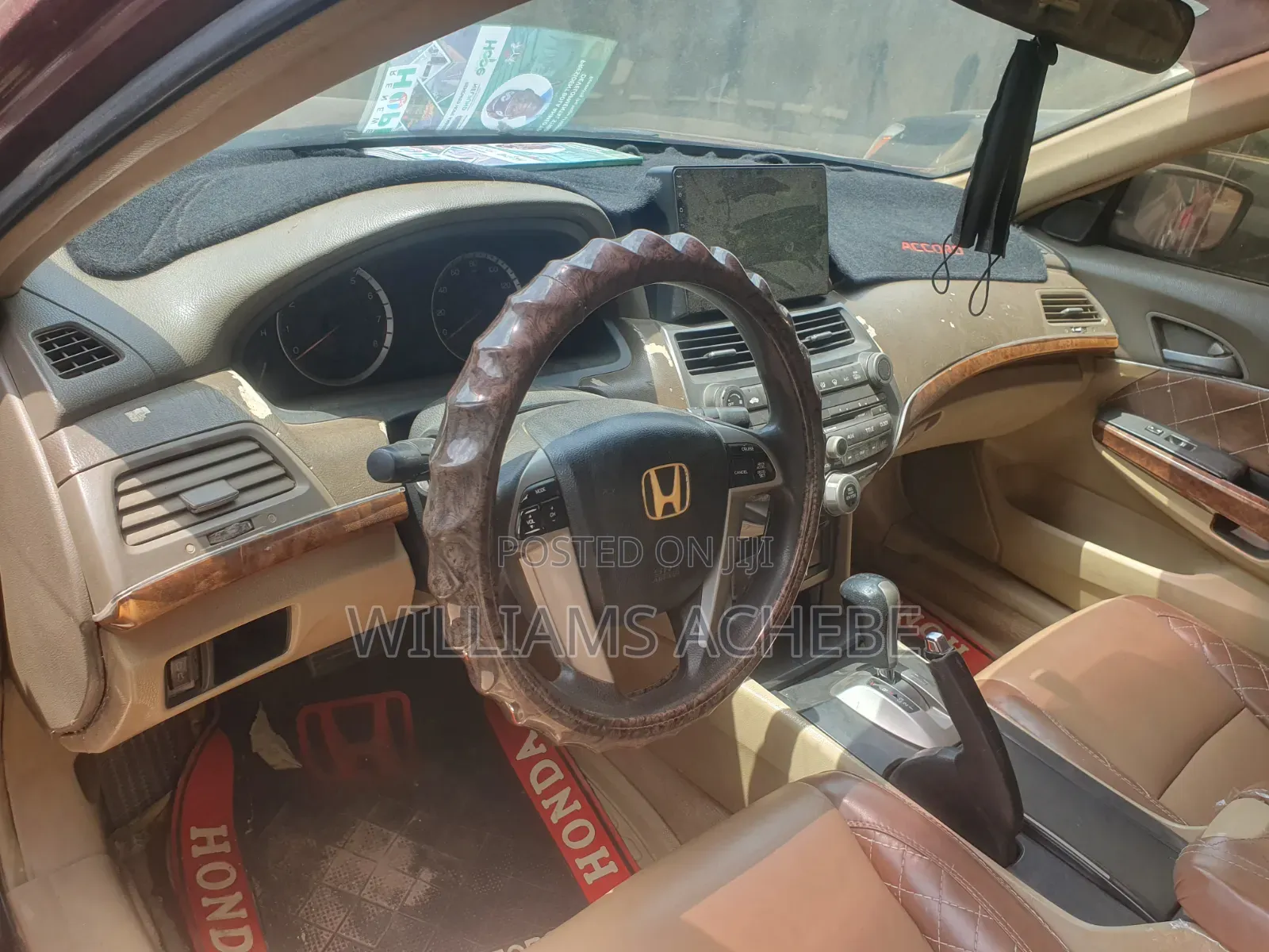 Honda Accord 2008 Red